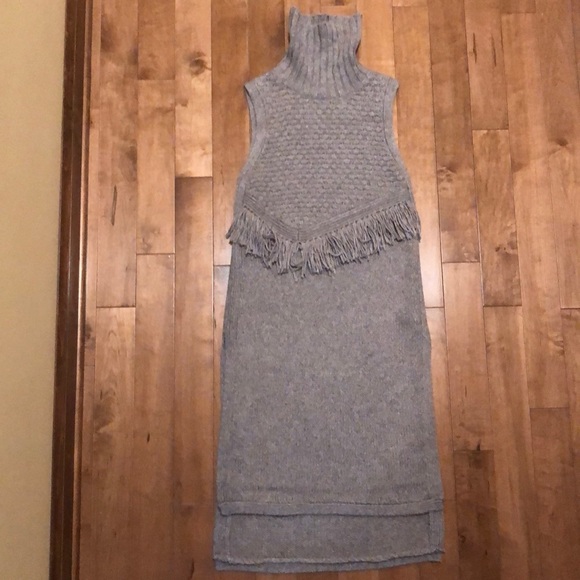 Nomad fringe sweater dress - Picture 2 of 2